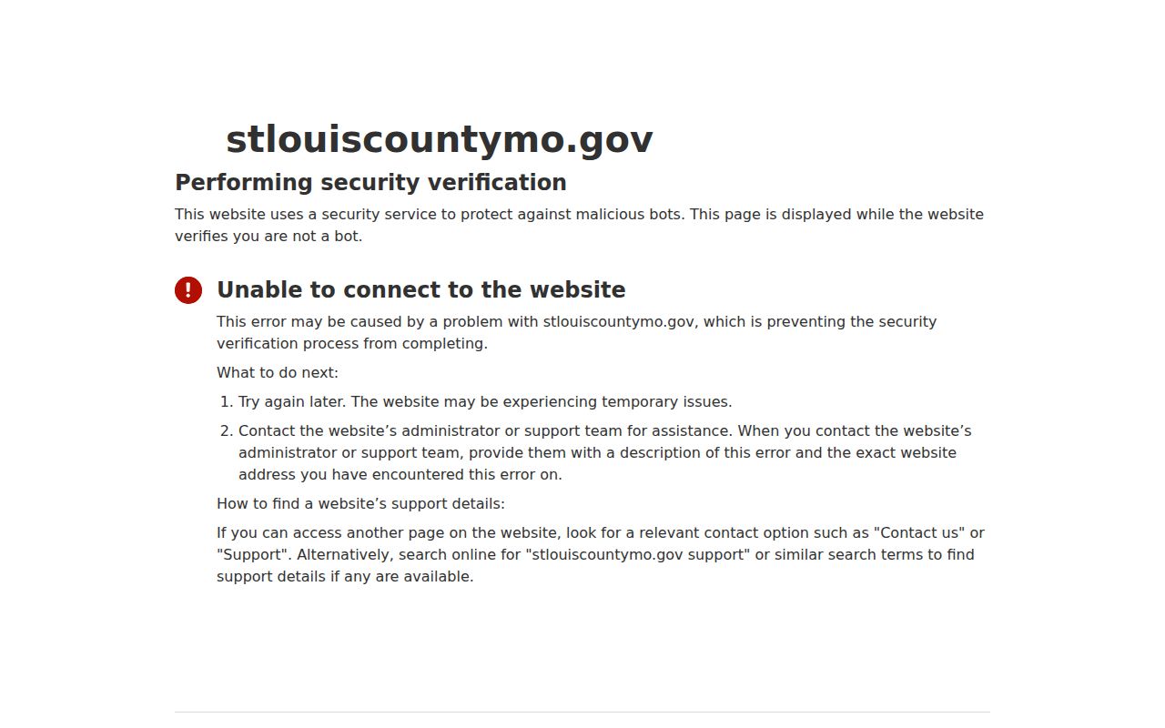 Florissant previous residents St. Louis County tax-sale listings